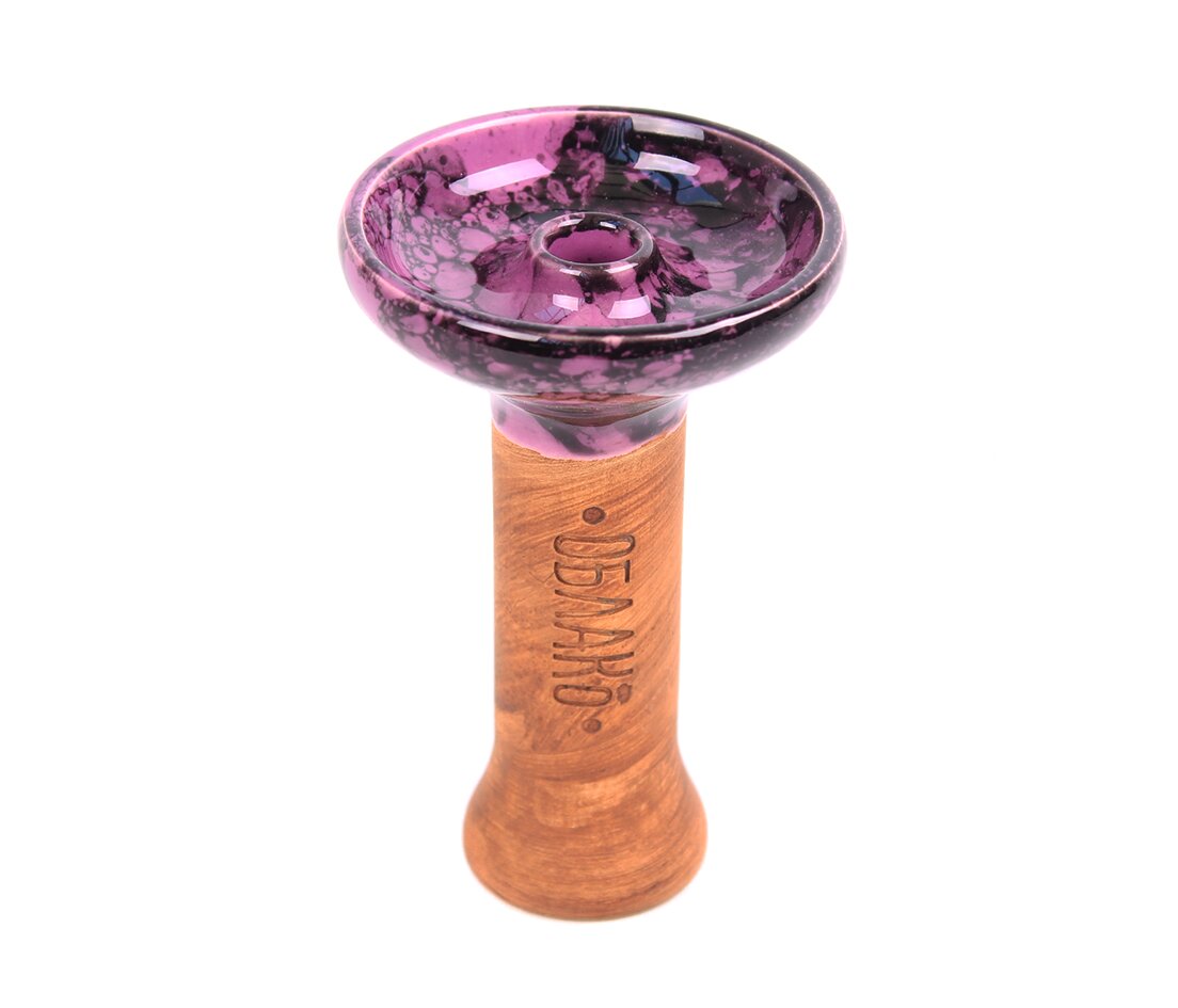 Oblako Phunnel M Glazed Marble Black Red SHISHA Empire Online Shop