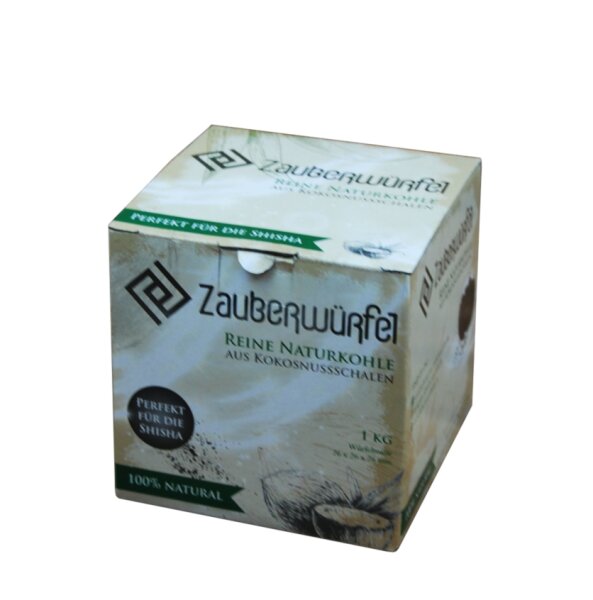 Zauberwürfel Shisha Kohle 1kg