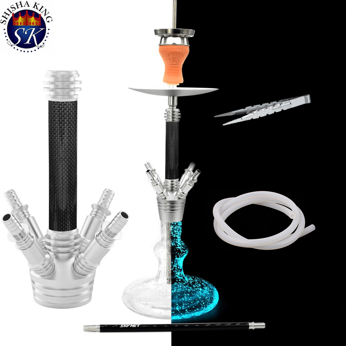 Shisha King C4 Carbonia Black, 129,95
