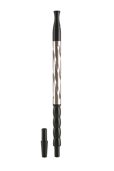 Kaya Aludagger Mundstück Schwarz/Chrom