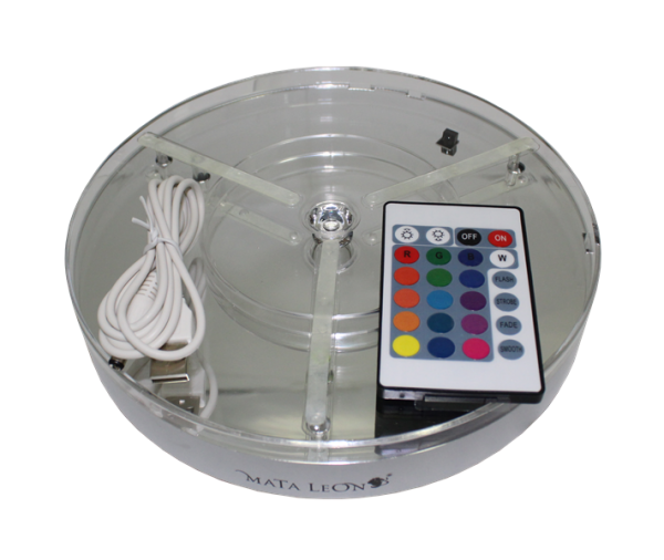 Mata Leon Beam Up 20cm - LED Untersetzer inkl. Bluetooth Lautsprecher